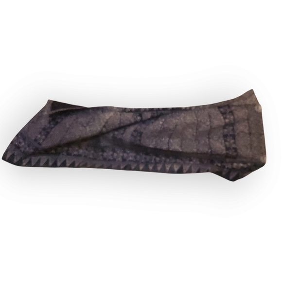 BLUE FLORAL PATTERN SKIRT WRAP SMALL 14" WAIST - Picture 6 of 6